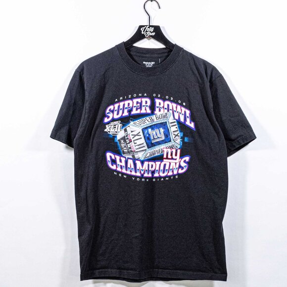 New York Giants Super Bowl XLII Ring T-Shirt Reebok Medium Retro Football - Picture 1 of 5